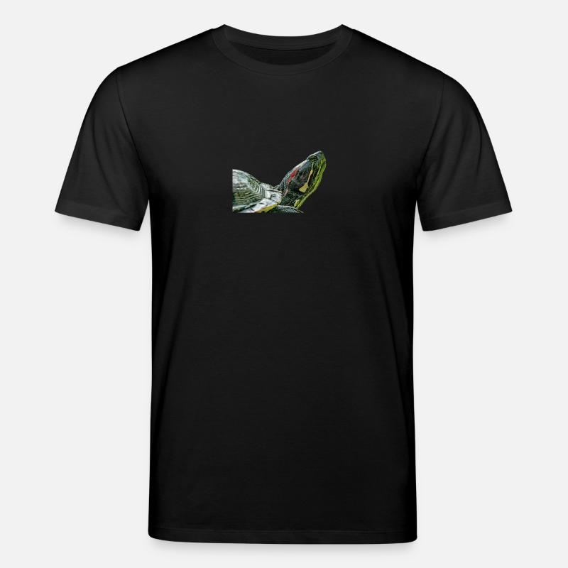turtle schildkroete - Stanley/Stella Unisex Bio-T-Shirt CREATOR  - Schwarz