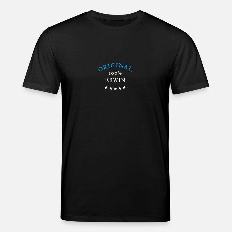 100% original cadeau Erwin - T-shirt bio CREATOR Stanley/Stella Unisexe - noir