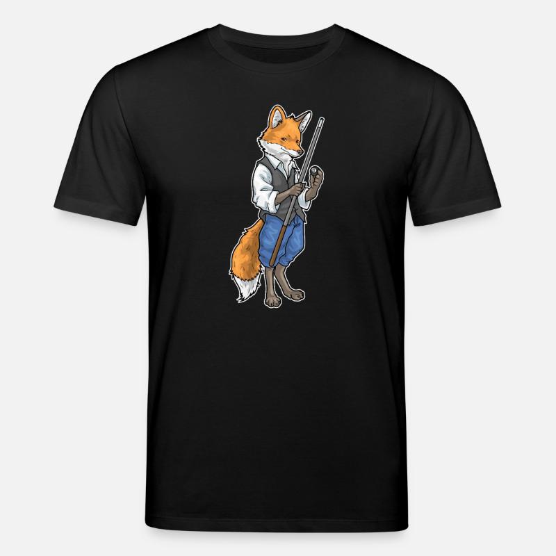 Fuchs Billiard Queue Sport - Stanley/Stella Unisex Bio-T-Shirt CREATOR  - Schwarz