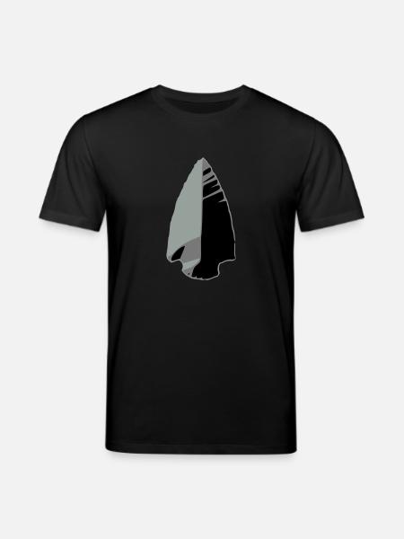 flint arrowhead indian - Stanley/Stella CREATOR Unisex Organic T-Shirt - black
