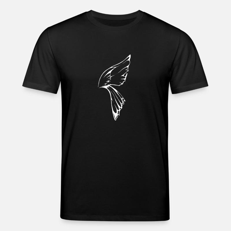 blanc Aile de libellule - T-shirt bio CREATOR Stanley/Stella Unisexe - noir