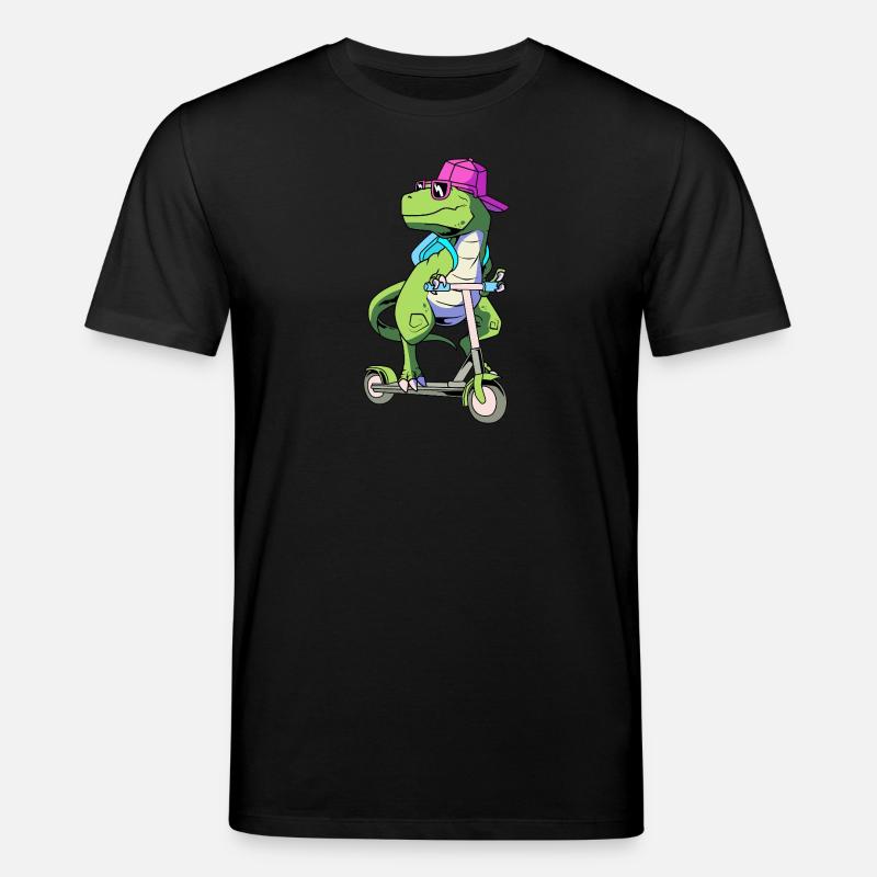 Scooter Roller - Stanley/Stella Unisex Bio-T-Shirt CREATOR  - Schwarz