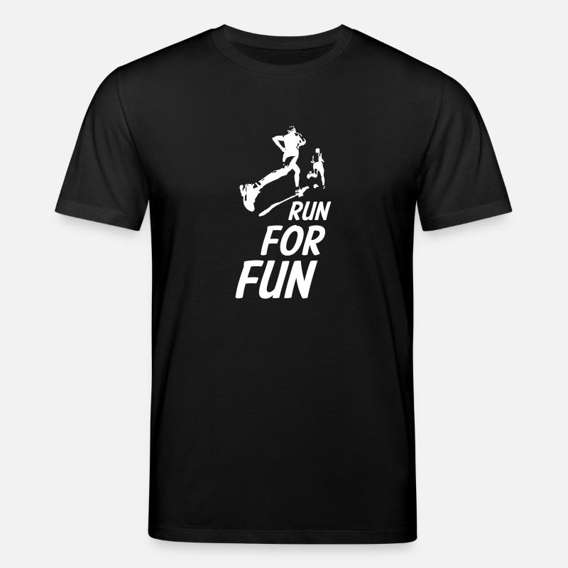 Courir pour le plaisir - T-shirt bio CREATOR Stanley/Stella Unisexe - noir