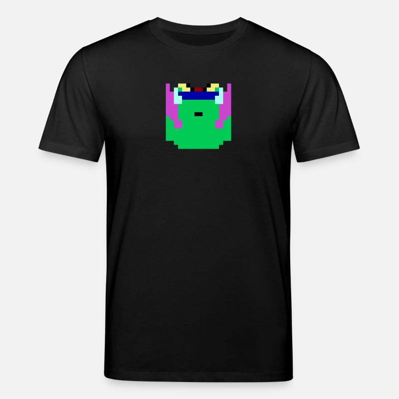 Retro frog - Stanley/Stella Unisex Bio-T-Shirt CREATOR  - Schwarz