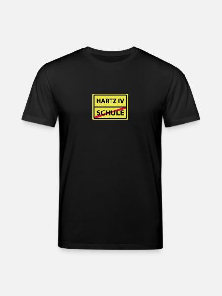 schule hartz 4 - Stanley/Stella Unisex Bio-T-Shirt CREATOR - Schwarz
