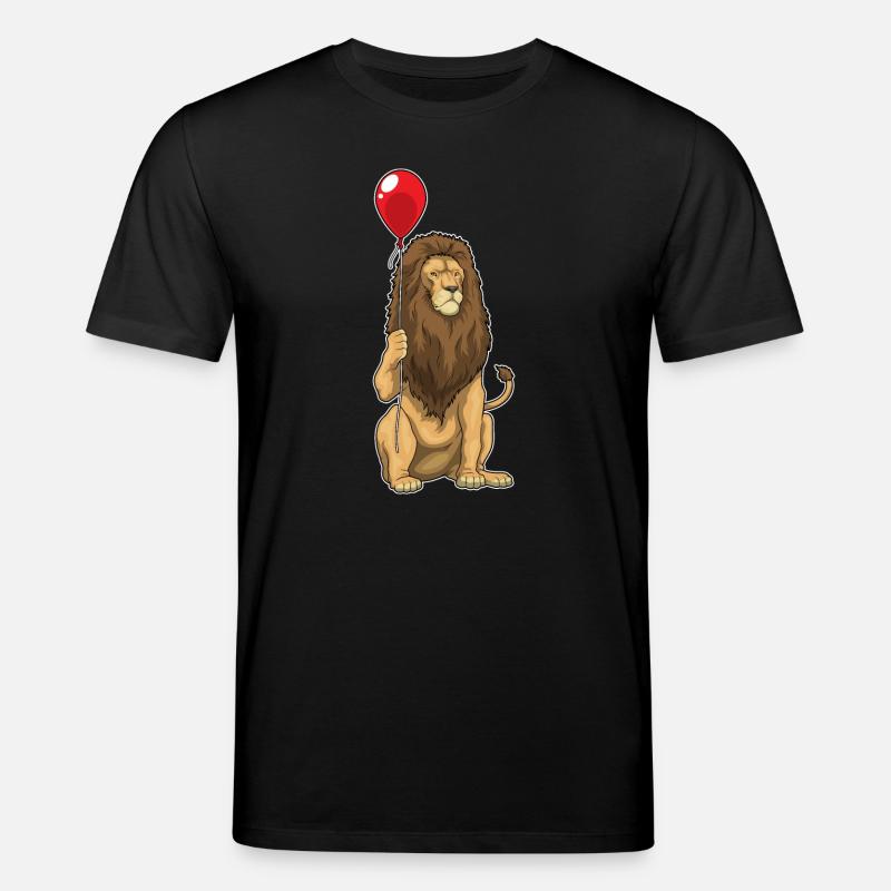 Ballon Lion - T-shirt bio CREATOR Stanley/Stella Unisexe - noir