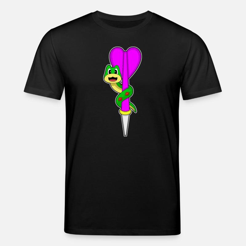 Fléchette serpent - T-shirt bio CREATOR Stanley/Stella Unisexe - noir