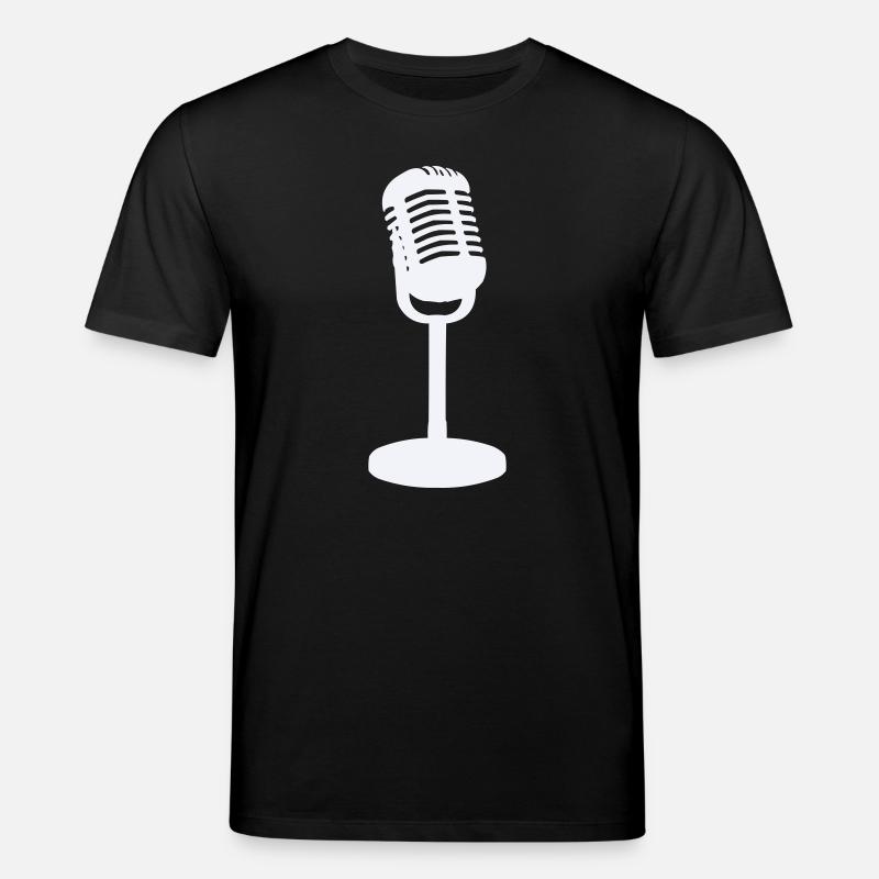 Mikrofon - Stanley/Stella Unisex Bio-T-Shirt CREATOR  - Schwarz