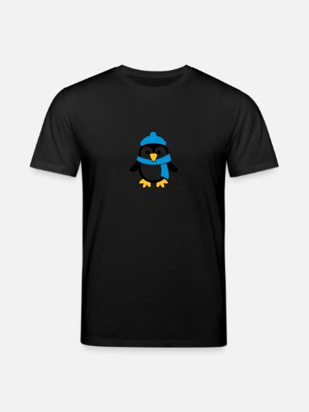 Manchot - T-shirt bio CREATOR Stanley/Stella Unisexe - noir