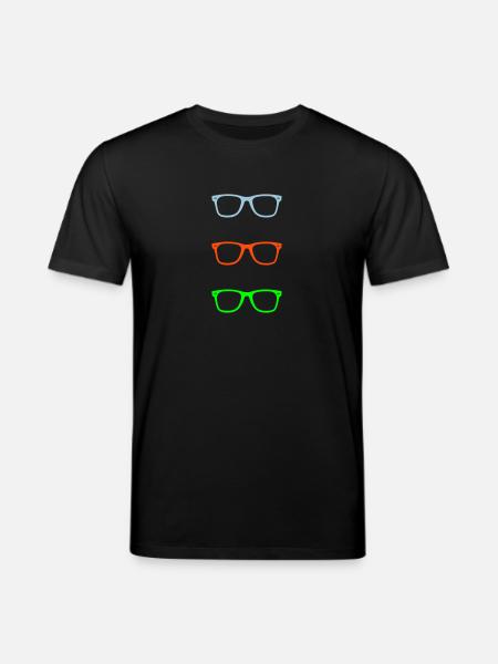 glases - T-shirt bio CREATOR Stanley/Stella Unisexe - noir