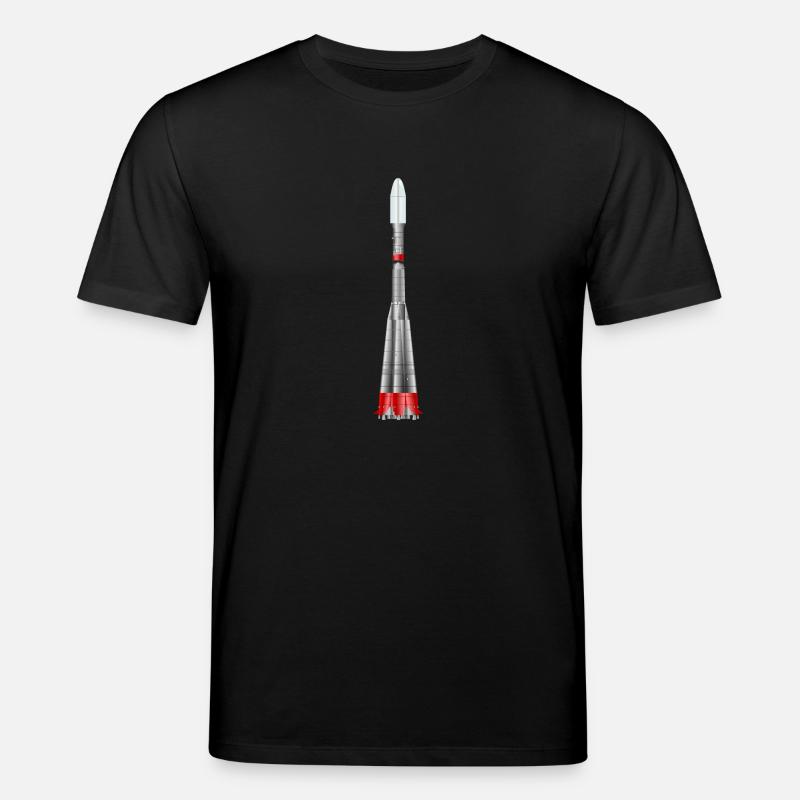 Sojus Rakete - Stanley/Stella Unisex Bio-T-Shirt CREATOR  - Schwarz