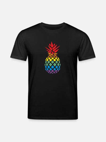 Einfach gute Ananas - Stanley/Stella Unisex Bio-T-Shirt CREATOR - Schwarz