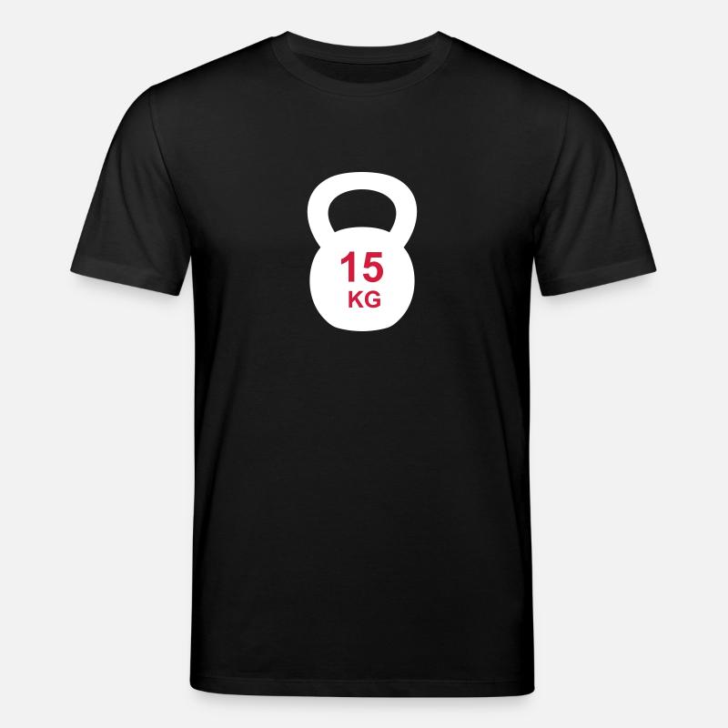 Kettlebell 10 kg - Stanley/Stella Unisex Bio-T-Shirt CREATOR  - Schwarz