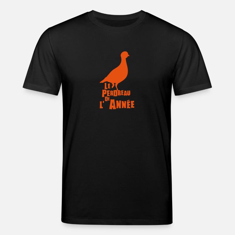 le perdreau de annee expression - T-shirt bio CREATOR Stanley/Stella Unisexe - noir