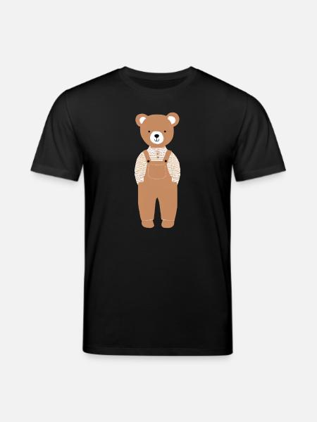 Teddy - Stanley/Stella Unisex Bio-T-Shirt CREATOR  - Schwarz
