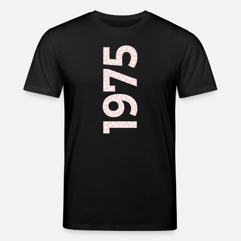 ANNIVERSAIRE 1975 POINTS - T-shirt bio CREATOR Stanley/Stella Unisexe - noir