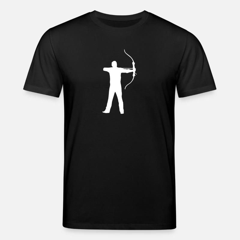 Bogenschütze - Stanley/Stella Unisex Bio-T-Shirt CREATOR  - Schwarz