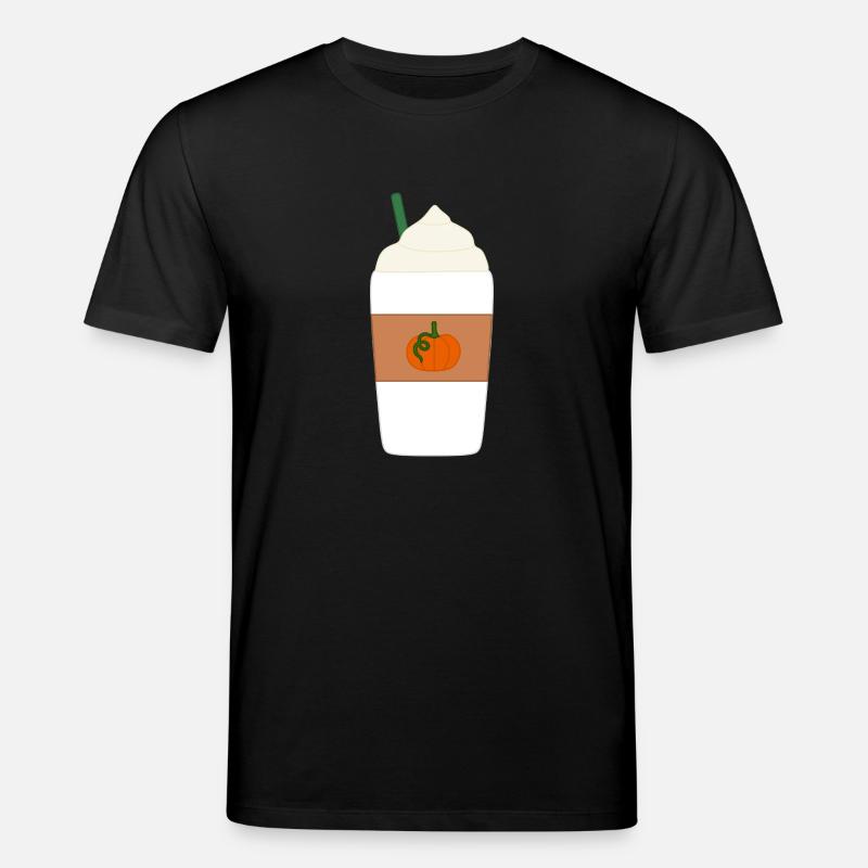 Pumpkin Spice Latte - Stanley/Stella Unisex Bio-T-Shirt CREATOR  - Schwarz