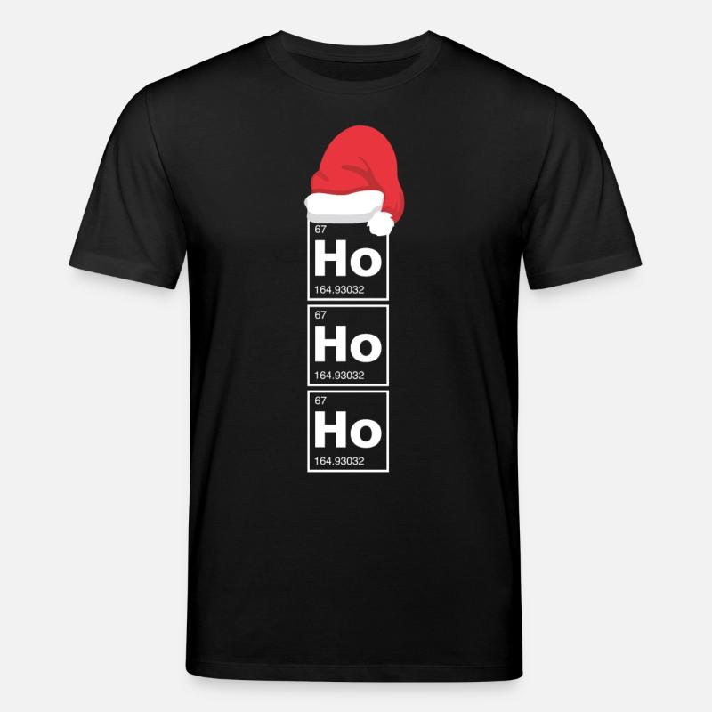 Ho Ho Ho - Stanley/Stella Unisex Bio-T-Shirt CREATOR  - Schwarz
