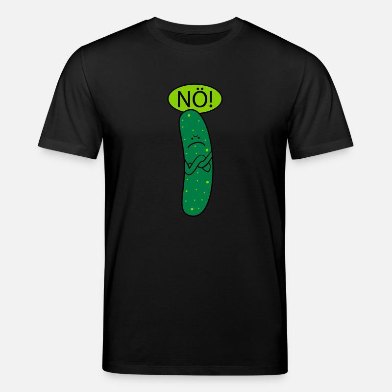 Saure Gurke (b) - Stanley/Stella Unisex Bio-T-Shirt CREATOR  - Schwarz