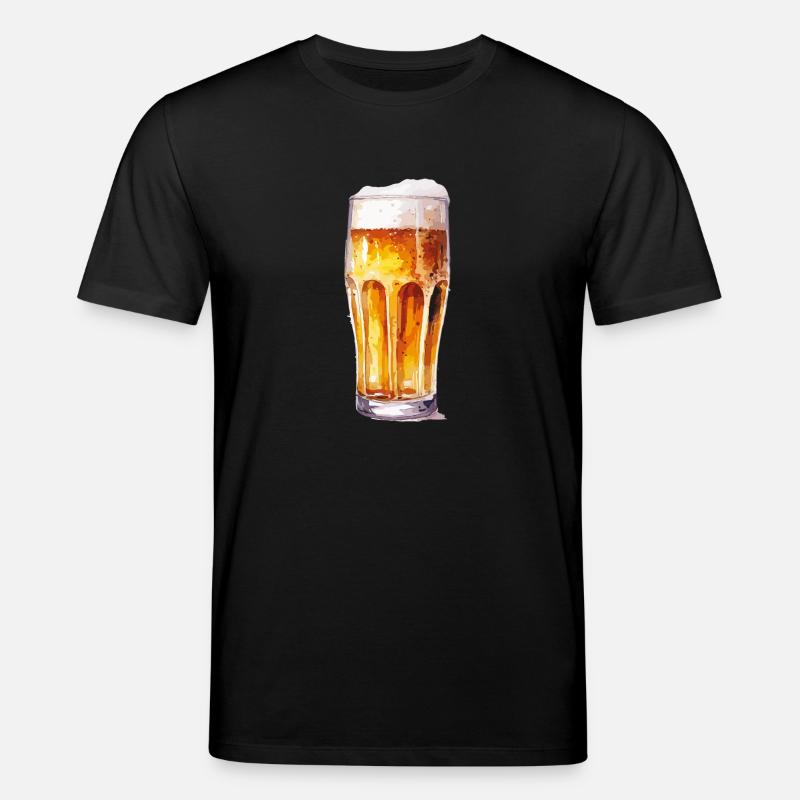 bier - Stanley/Stella Unisex Bio-T-Shirt CREATOR  - Schwarz