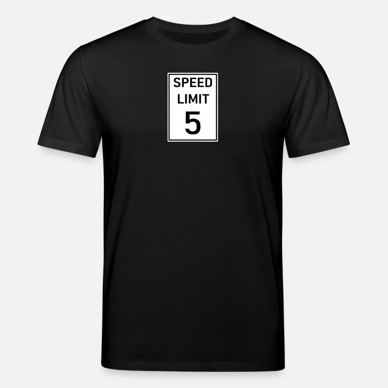 Geschwindigkeitsbegrenzung 5 - Stanley/Stella Unisex Bio-T-Shirt CREATOR  - Schwarz