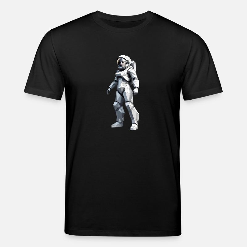 Astronaut - Beruf Design Sticker - Stanley/Stella Unisex Bio-T-Shirt CREATOR  - Schwarz