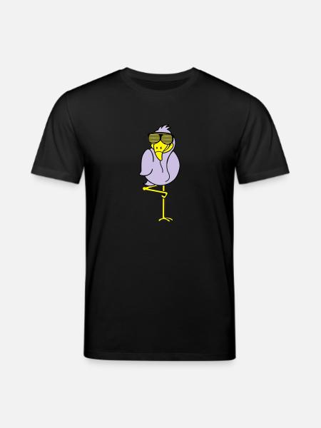 flamingo_002 - T-shirt bio CREATOR Stanley/Stella Unisexe - noir