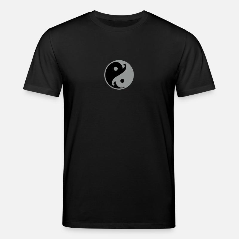 yin_yang_vec_2 fr - T-shirt bio CREATOR Stanley/Stella Unisexe - noir