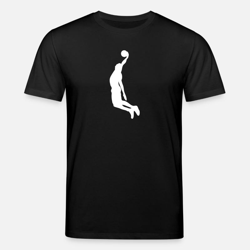 basketball dunk player3 - T-shirt bio CREATOR Stanley/Stella Unisexe - noir