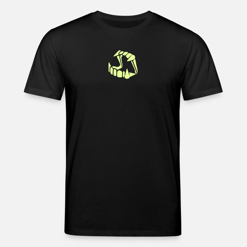 Lueur dans l'obscurité Dracula - T-shirt bio CREATOR Stanley/Stella Unisexe - noir