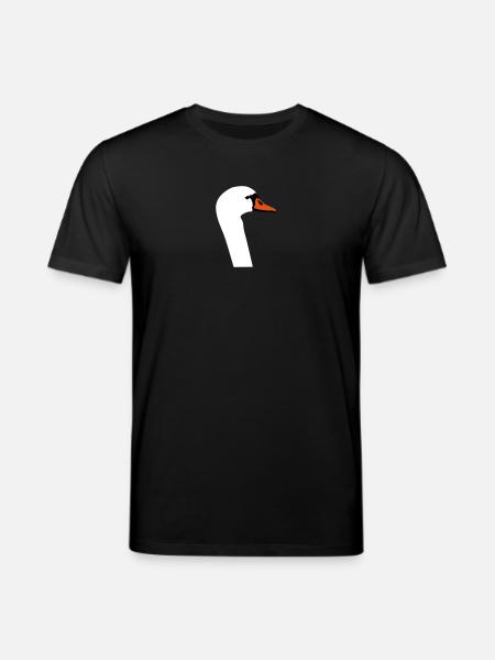 Cygne - T-shirt bio CREATOR Stanley/Stella Unisexe - noir