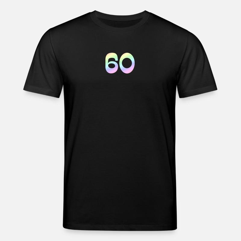 geschenkidee, 60 pastellfarbe - Stanley/Stella Unisex Bio-T-Shirt CREATOR  - Schwarz