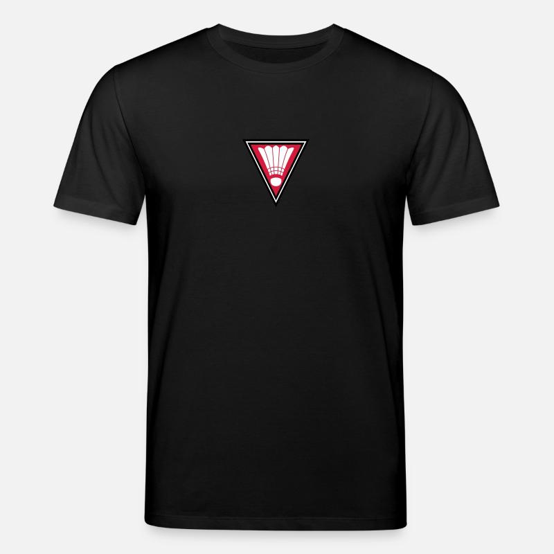 Triangle Badminton Logo - T-shirt bio CREATOR Stanley/Stella Unisexe - noir