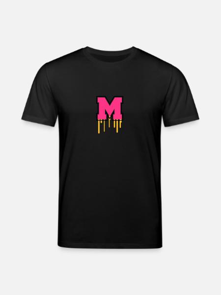 Letter M - Stanley/Stella Unisex Bio-T-Shirt CREATOR  - Schwarz