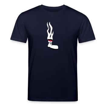 Burned Feet - T-shirt bio CREATOR Stanley/Stella Unisexe - marine - Devant