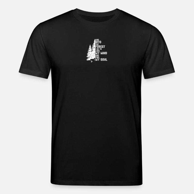 Wald Geist Seele Quest - Stanley/Stella Unisex Bio-T-Shirt CREATOR  - Schwarz