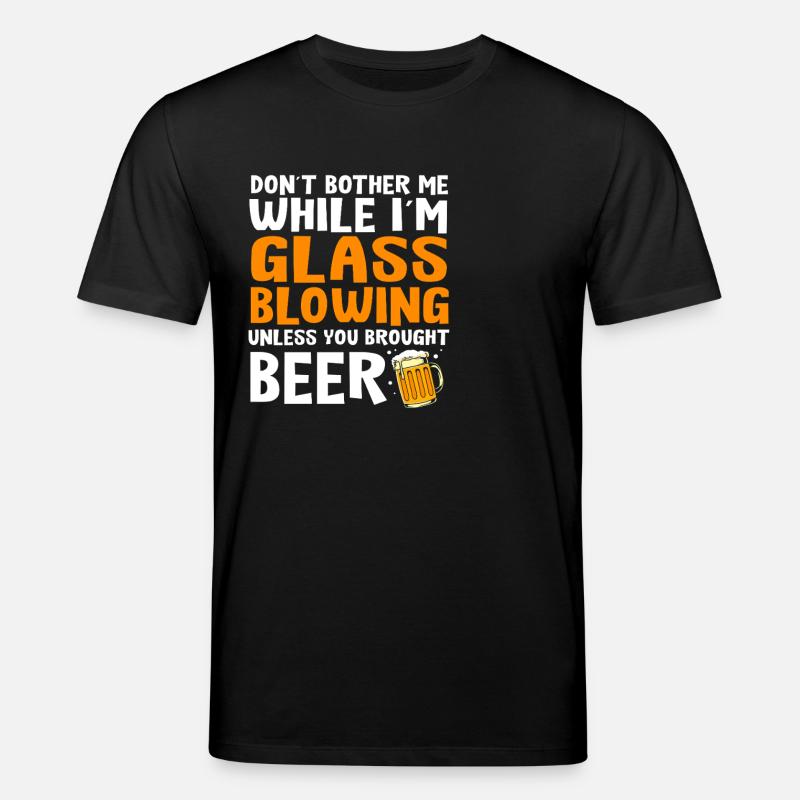 Glas Glasbläser - Stanley/Stella Unisex Bio-T-Shirt CREATOR  - Schwarz