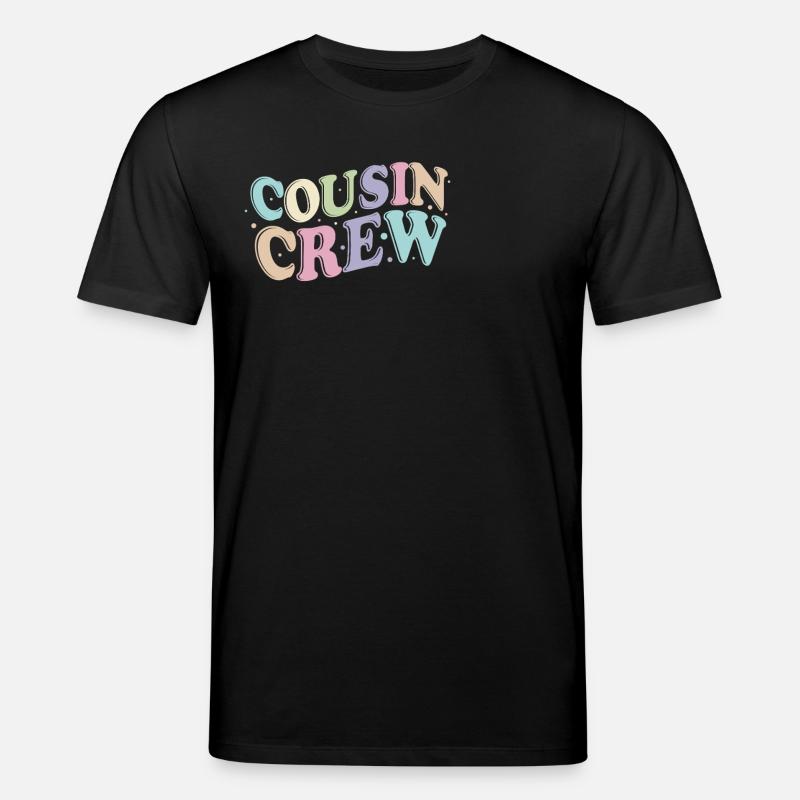 Cousin Crew - Stanley/Stella Unisex Bio-T-Shirt CREATOR  - Schwarz