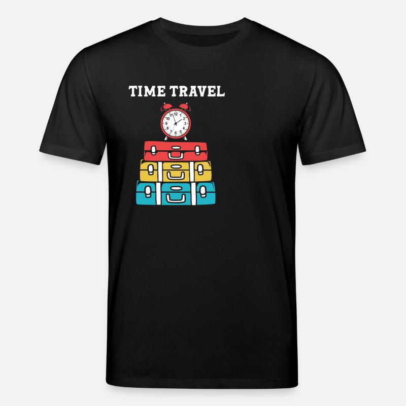 Voyage dans le temps - T-shirt bio CREATOR Stanley/Stella Unisexe - noir