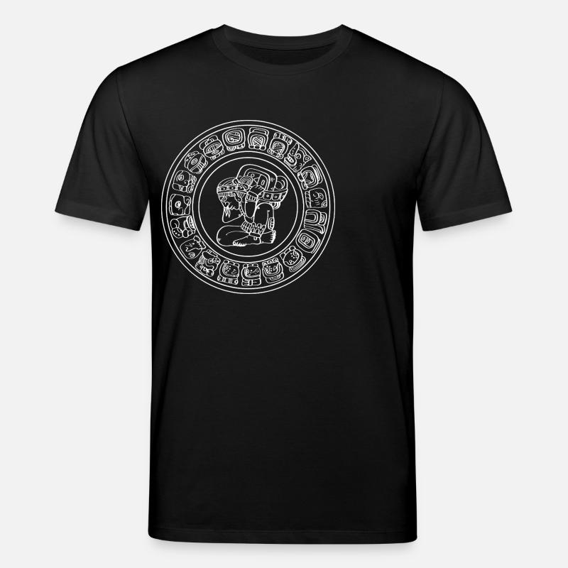 Maya kalender aztec Inka - Stanley/Stella Unisex Bio-T-Shirt CREATOR  - Schwarz