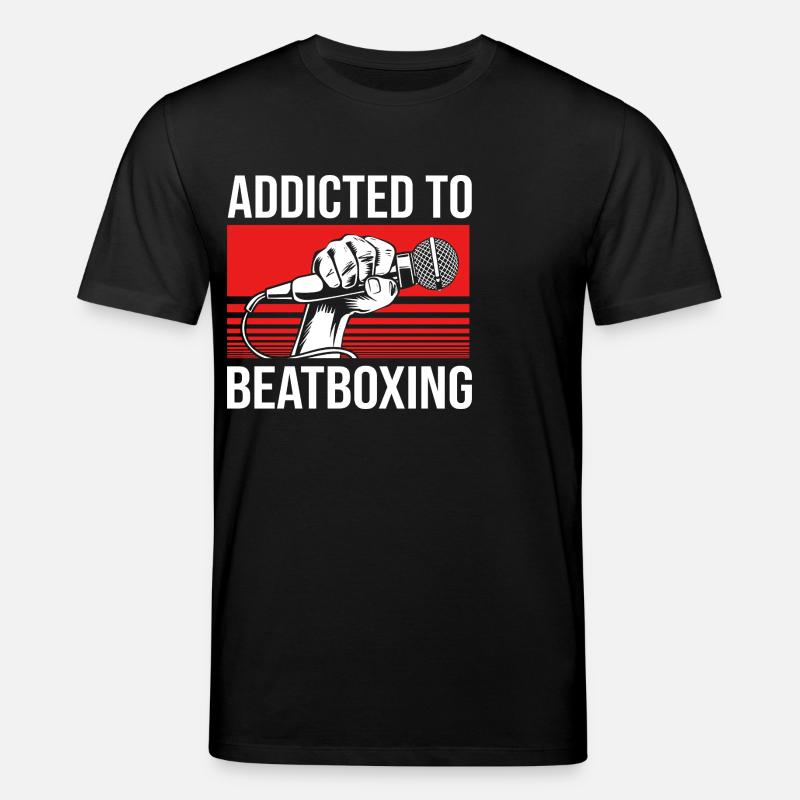 Beatbox - Stanley/Stella Unisex Bio-T-Shirt CREATOR  - Schwarz