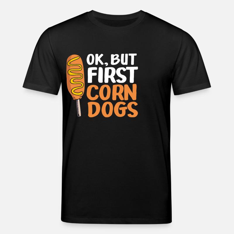 Corn Dog - Stanley/Stella Unisex Bio-T-Shirt CREATOR  - Schwarz