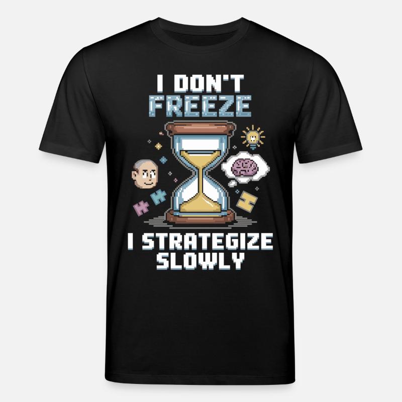 Denk langsam, siege sicher - Stanley/Stella Unisex Bio-T-Shirt CREATOR  - Schwarz