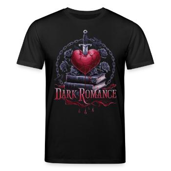 Dark Romance Heartbreak - Bloody Love & Books - T-shirt bio CREATOR Stanley/Stella Unisexe - noir - Devant - Alina (178cm) & Michal (187cm)