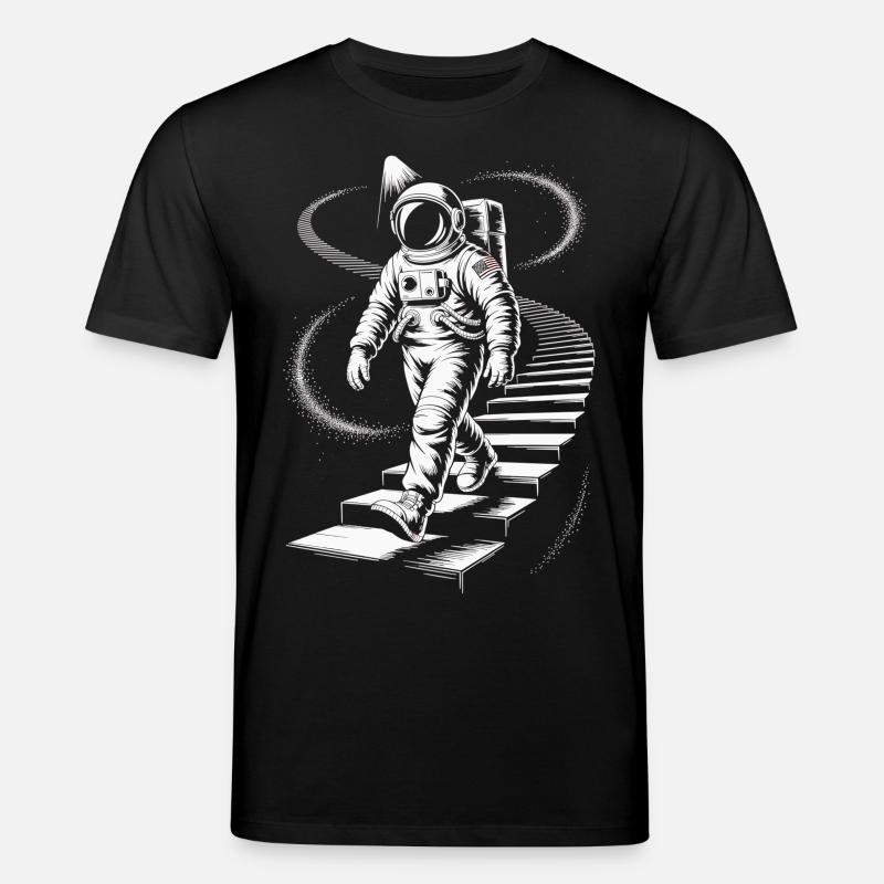 Astronaute Spacewalker Space Shirt - T-shirt bio CREATOR Stanley/Stella Unisexe - noir