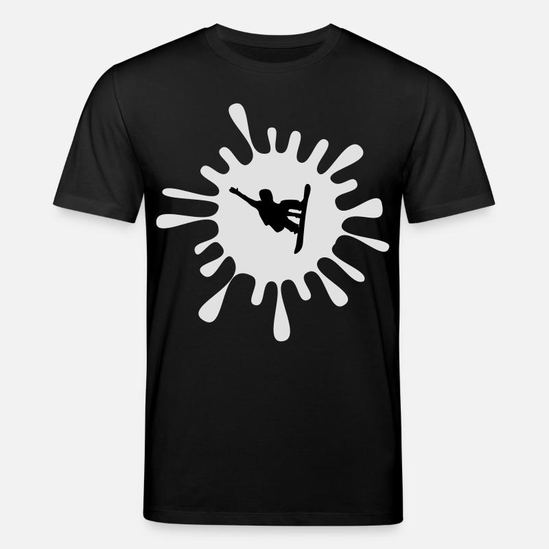 Snowboarder - Stanley/Stella Unisex Bio-T-Shirt CREATOR  - Schwarz