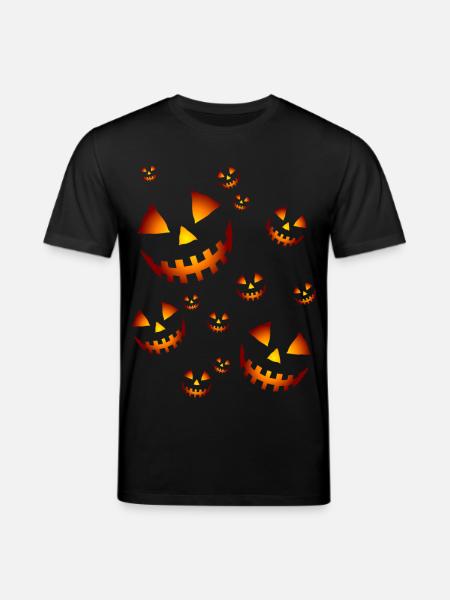 Kürbissen - Stanley/Stella Unisex Bio-T-Shirt CREATOR - Schwarz