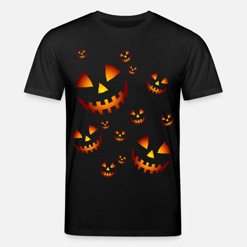 Pumpkins in the dark - Stanley/Stella Unisex Bio-T-Shirt CREATOR - Schwarz