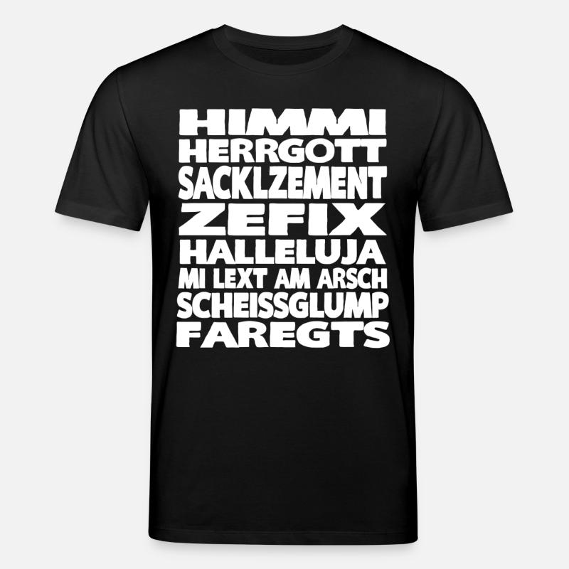 HIMMI HERRGOTT - Stanley/Stella Unisex Bio-T-Shirt CREATOR - Schwarz
